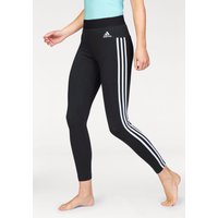 Große Größen: adidas Performance Leggings »ESSENTIALS 3 STRIPES TIGHT«, schwarz-weiß, Gr.L-XXL von adidas performance