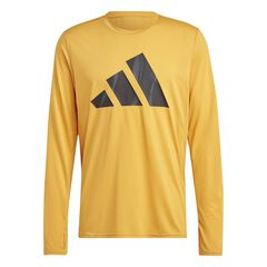 Herren Laufshirt ADIDAS BRAND LOVE LONGSLEEVE von adidas performance