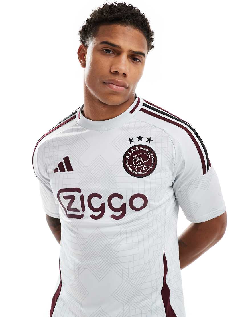 adidas Football - Ajax Amsterdam 24/25 - Drittes Trikot in Grau von adidas performance