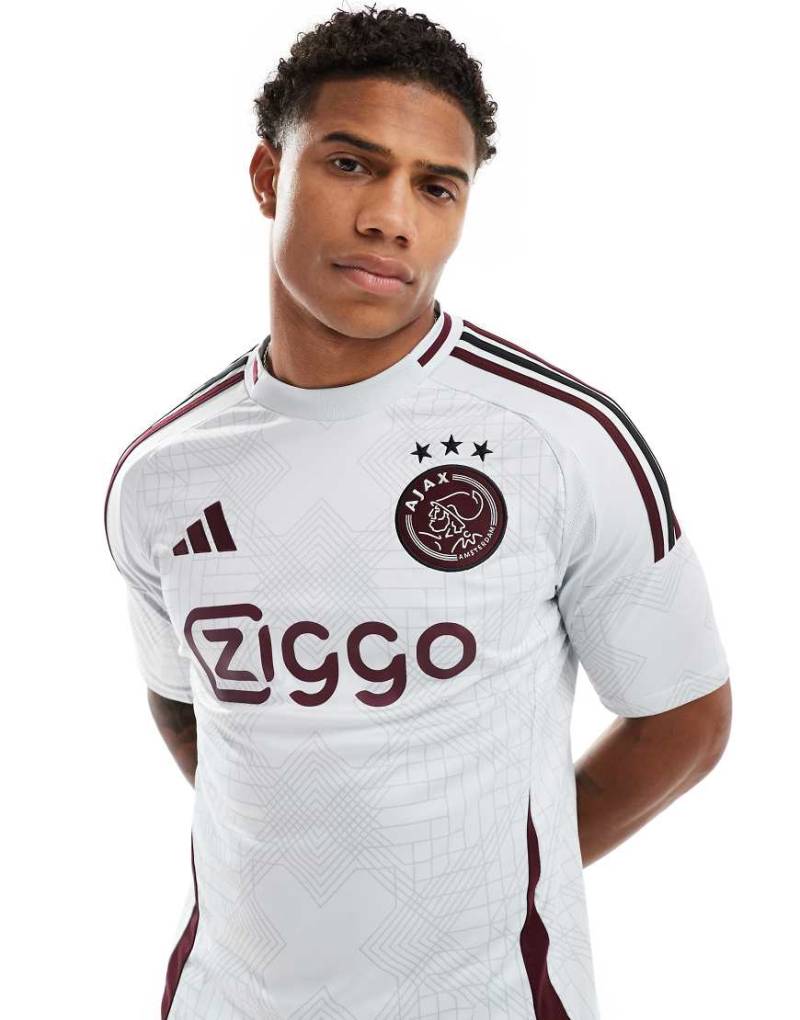 adidas Football - Ajax Amsterdam 24/25 - Drittes Trikot in Grau von adidas performance