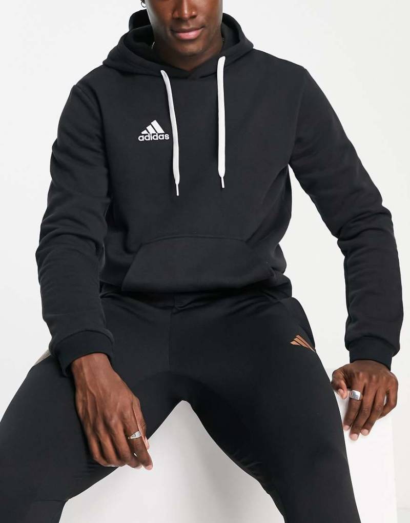 adidas - Football Entrada - Kapuzenpullover in Schwarz von adidas performance