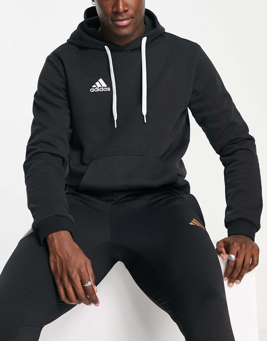 adidas - Football Entrada - Kapuzenpullover in Schwarz adidas - Football Entrada - Kapuzenpullover in Schwarz von adidas performance