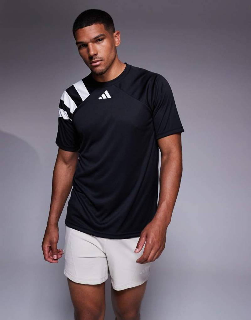 adidas Football - Fortore - T-Shirt in Schwarz von adidas performance