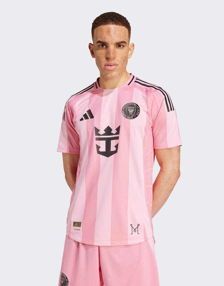 adidas Football - Inter Miami CF 25/26 - Messi - Home Authentic - Heimtrikot in Easy Pink-Rosa von adidas performance