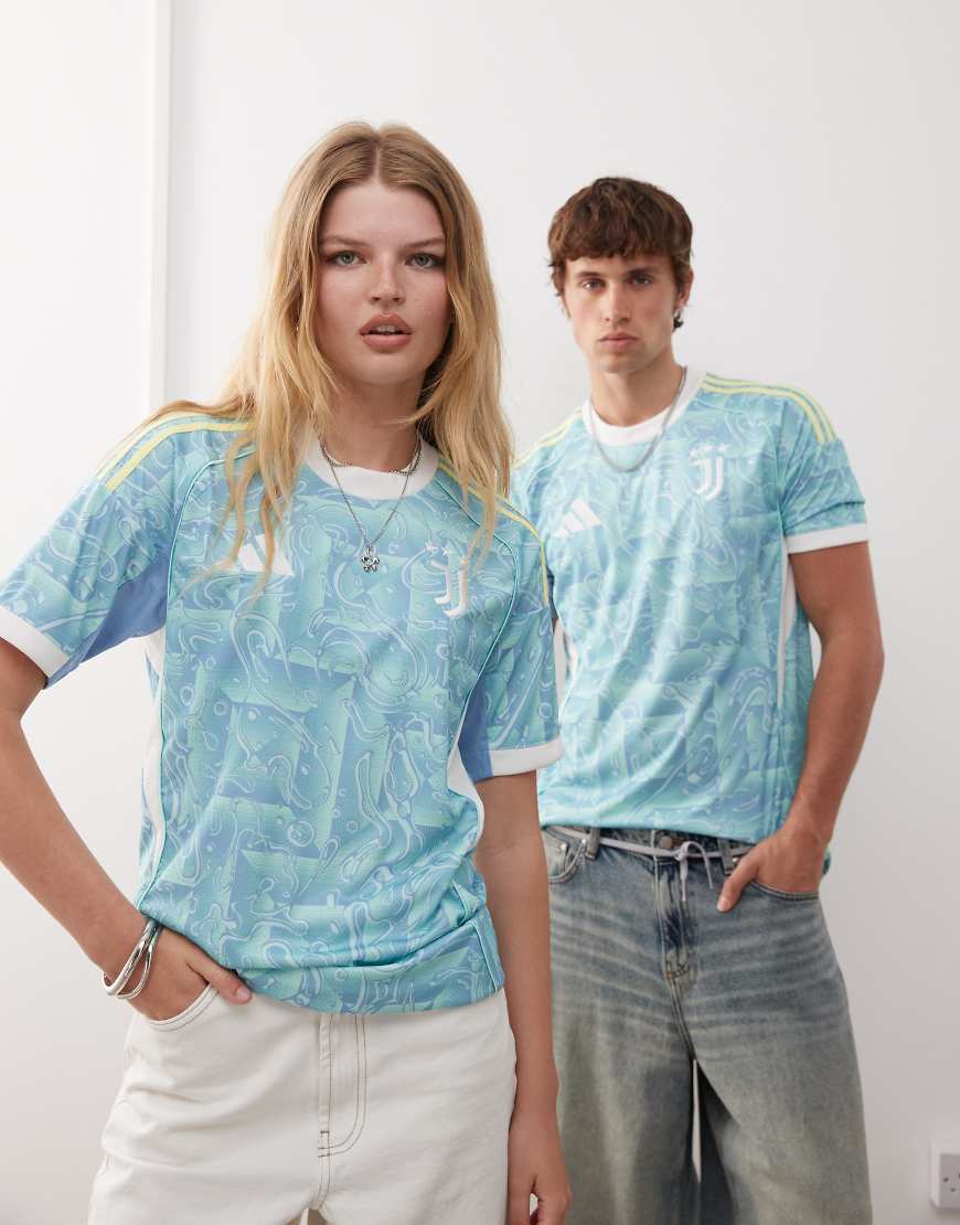 adidas Football - Juventus 25/26 - Auswärtsspiel-Trikot in Blau von adidas performance