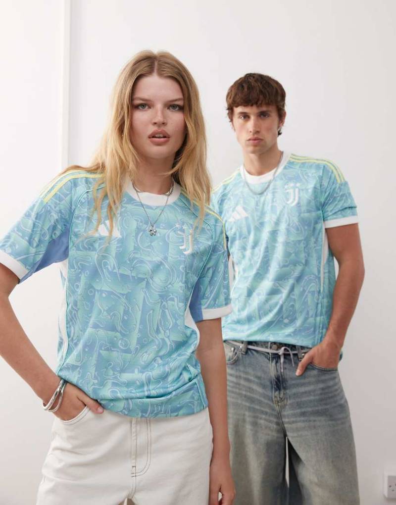 adidas Football - Juventus 25/26 - Auswärtsspiel-Trikot in Blau von adidas performance