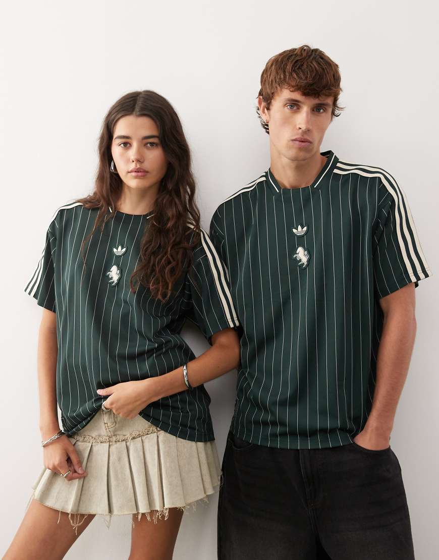 adidas Football - Juventus Icon - Trikot in Dunkelgrün und Weiß von adidas performance