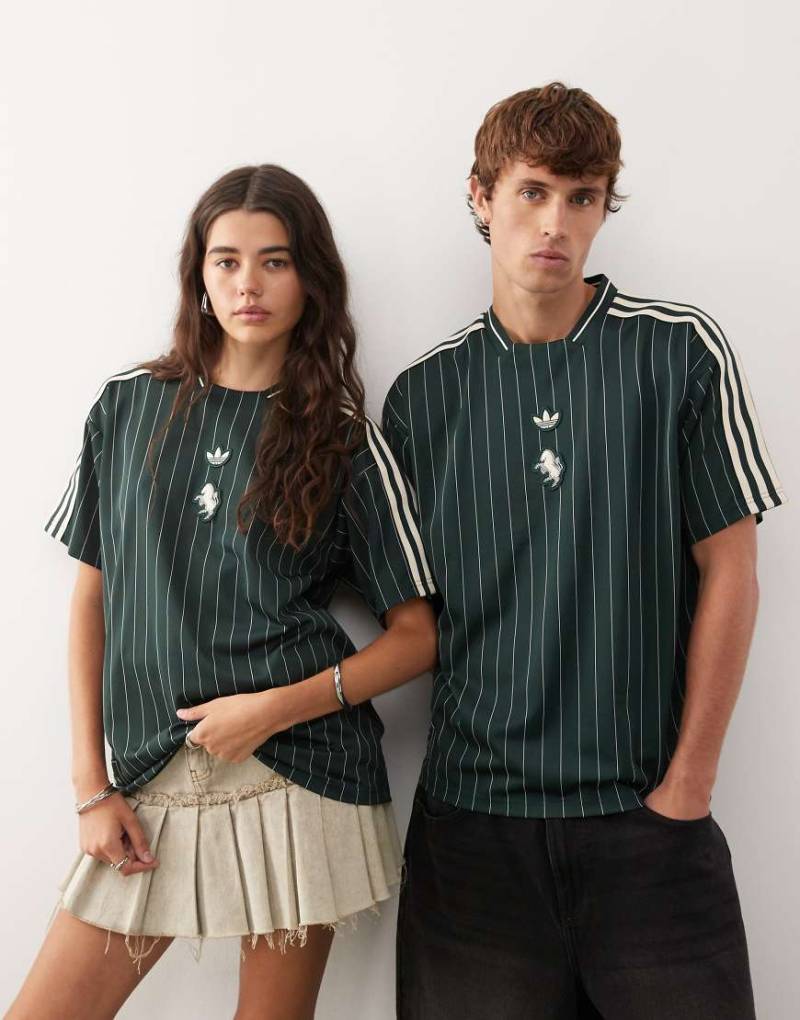 adidas Football - Juventus Icon - Trikot in Dunkelgrün und Weiß von adidas performance