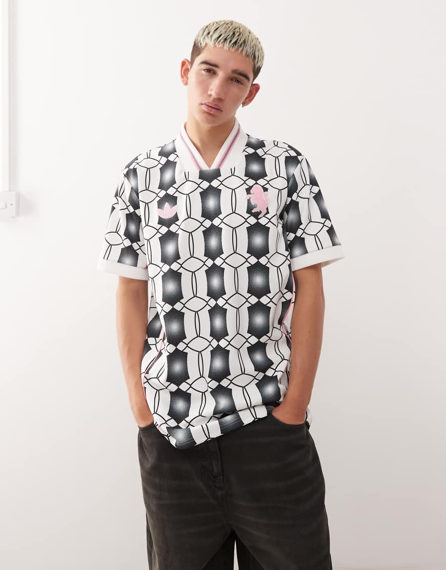 adidas Football - Juventus LF - Trikot in Schwarz und Weiß von adidas performance