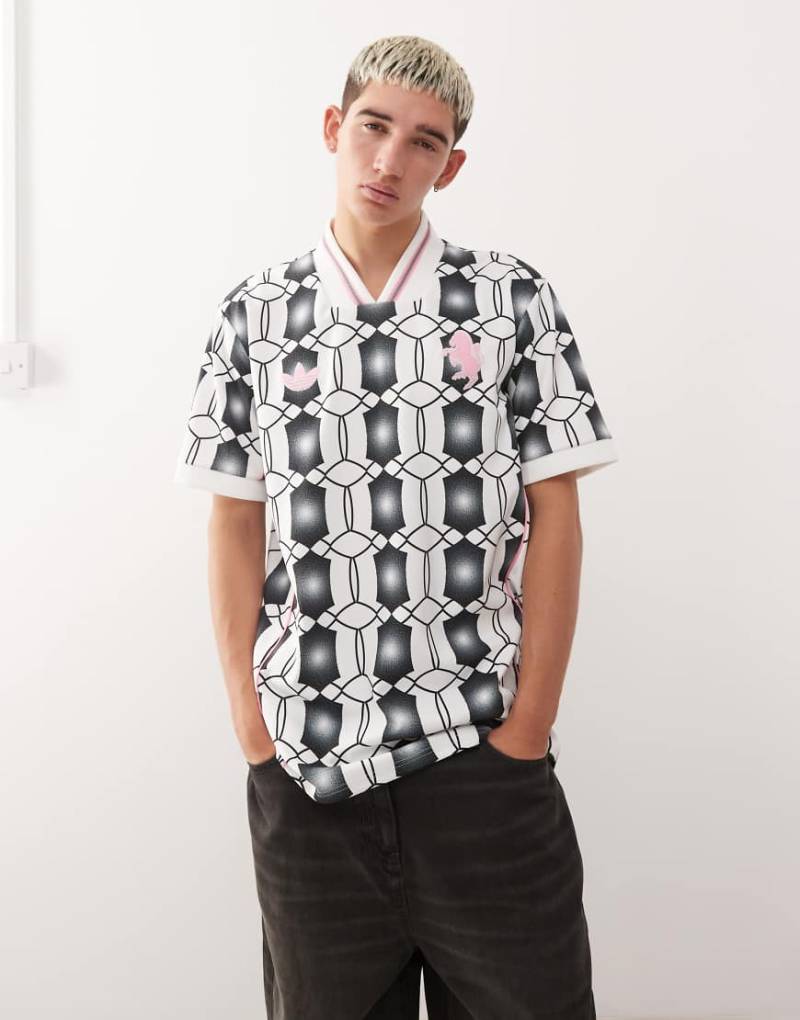 adidas Football - Juventus LF - Trikot in Schwarz und Weiß von adidas performance