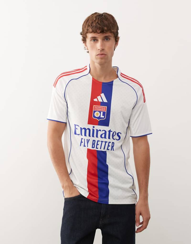 adidas Football - Olympique Lyonnais 25/26 - Heimspieltrikot in Weiß adidas Football - Olympique Lyonnais 25/26 - Heimspieltrikot in Weiß von adidas performance