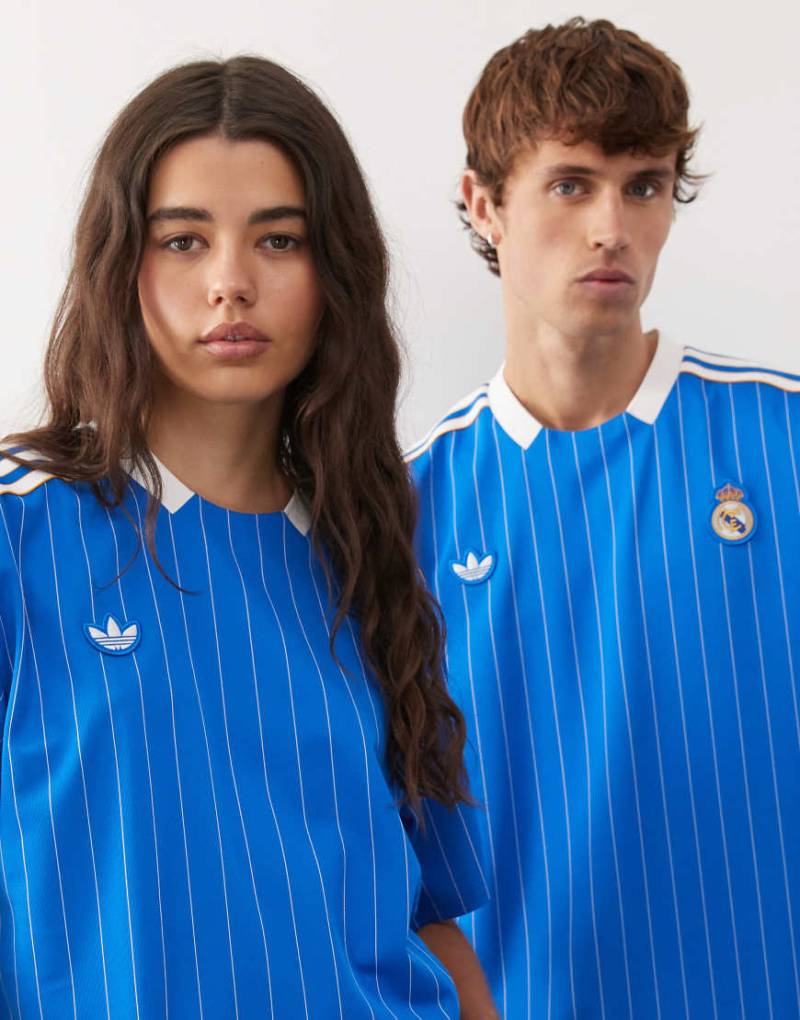 adidas - Football - Real Madrid - Trikot in Blau mit Logo von adidas performance