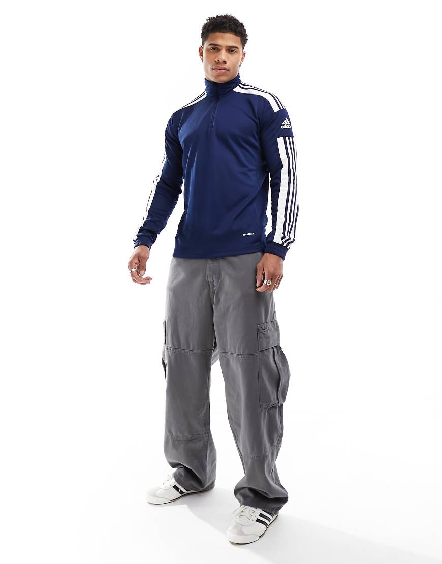 adidas Football - Squadra 21 - Trainingsoberteil in Marineblau von adidas performance