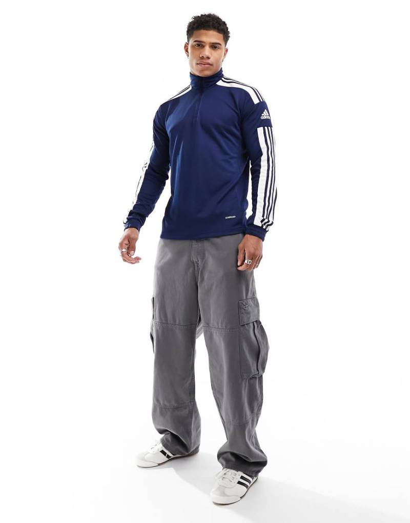 adidas Football - Squadra 21 - Trainingsoberteil in Marineblau von adidas performance