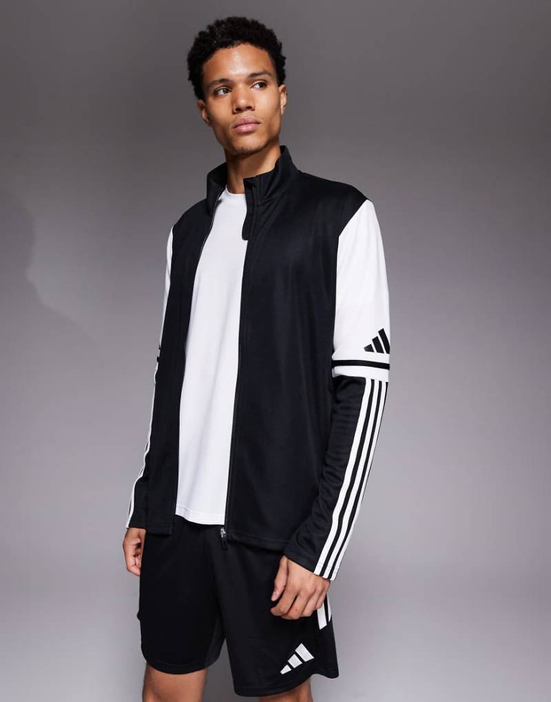 adidas Football - Squadra 25 - Langärmliges Oberteil in Schwarz und Weiß von adidas performance