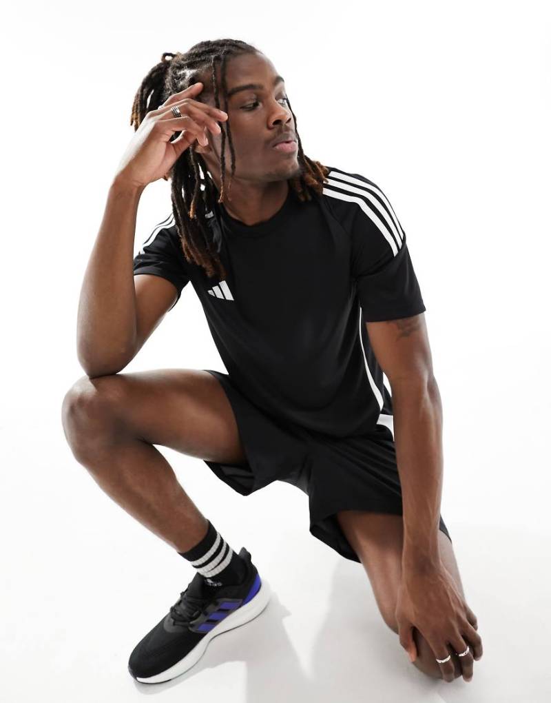 adidas Football - Tiro 24 - T-Shirt in Schwarz von adidas performance