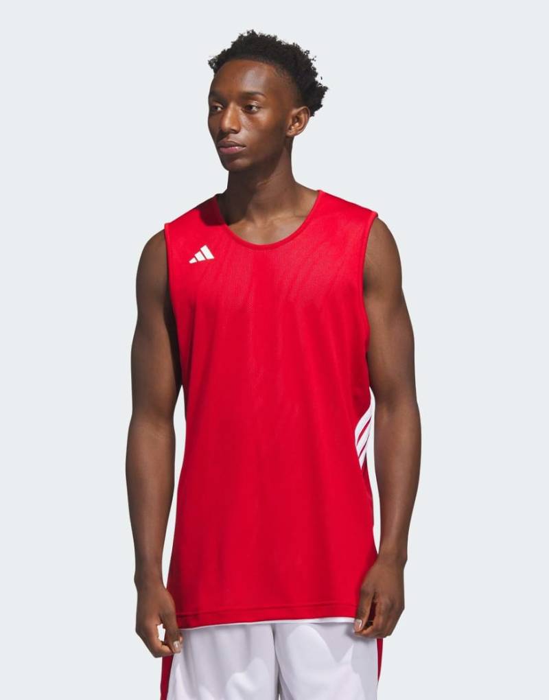 adidas Performance - 3G Speed Reversible Basketball Aeroready - Trikot in Team Power Red/Weiß-Rot von adidas performance