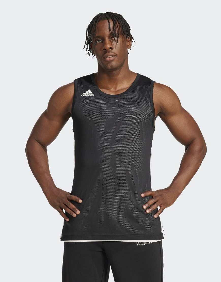 adidas Performance - 3G Speed Reversible - Trikot in Schwarz/Weiß von adidas performance