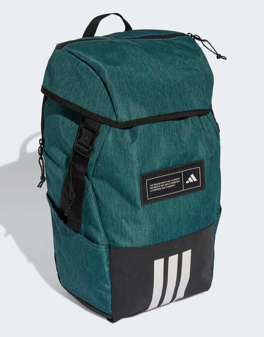 adidas Performance - 4ATHLTS - Camper-Rucksack in Preloved-Petrol/Aurora Ivy/Wollweiß-Blau von adidas performance