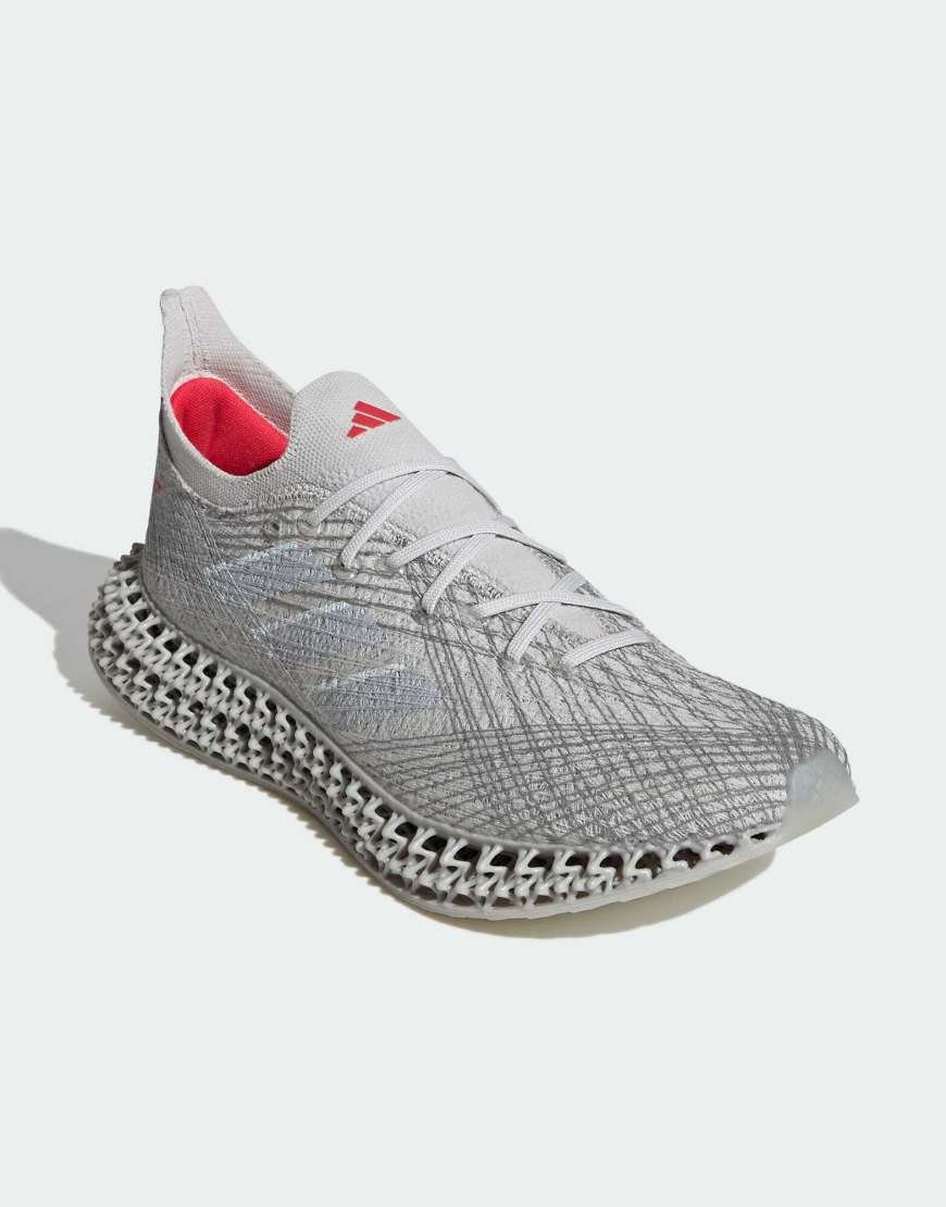 adidas Performance - 4dfwd x Strung - Laufschuhe in Grey One/Mattsilber/Pure-Grau von adidas performance