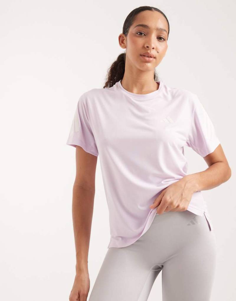 adidas Performance - Adi365 Climacool - T-Shirt in Eislavendel-Lila von adidas performance