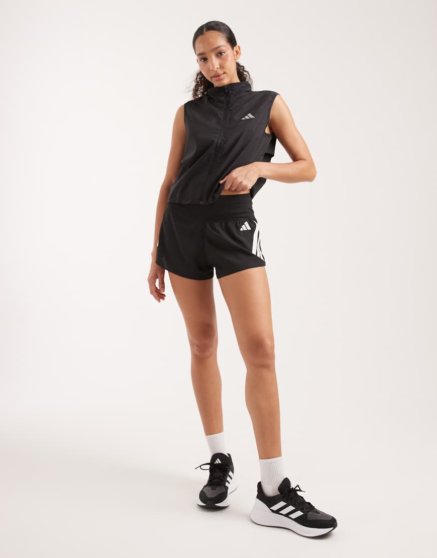 adidas Performance - Adi365 Formotion - 2-in-1-Shorts in Schwarz von adidas performance