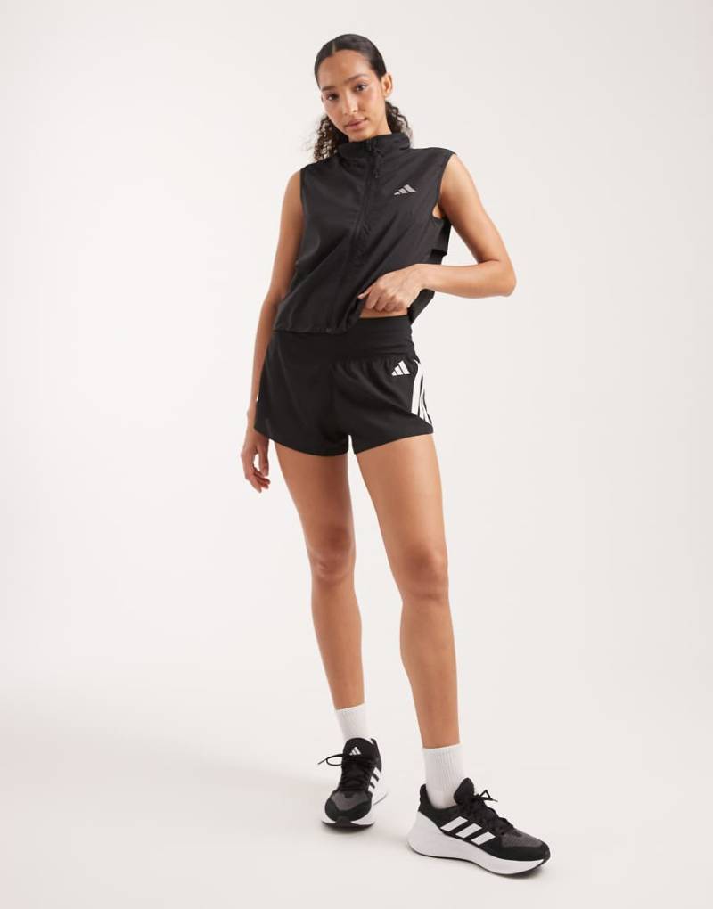 adidas Performance - Adi365 Formotion - 2-in-1-Shorts in Schwarz von adidas performance