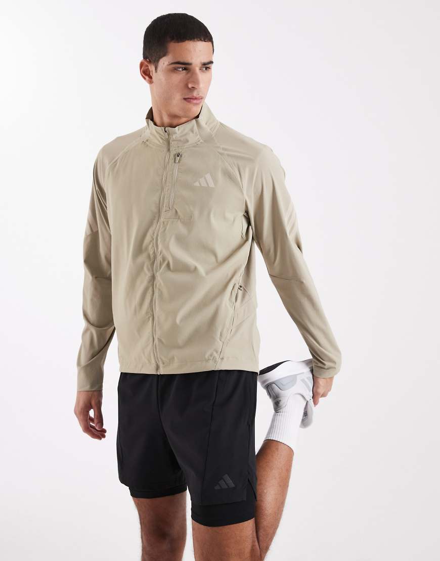 adidas Performance - Adi365 Formotion - Jacke in Wonder Cargo-Neutral von adidas performance