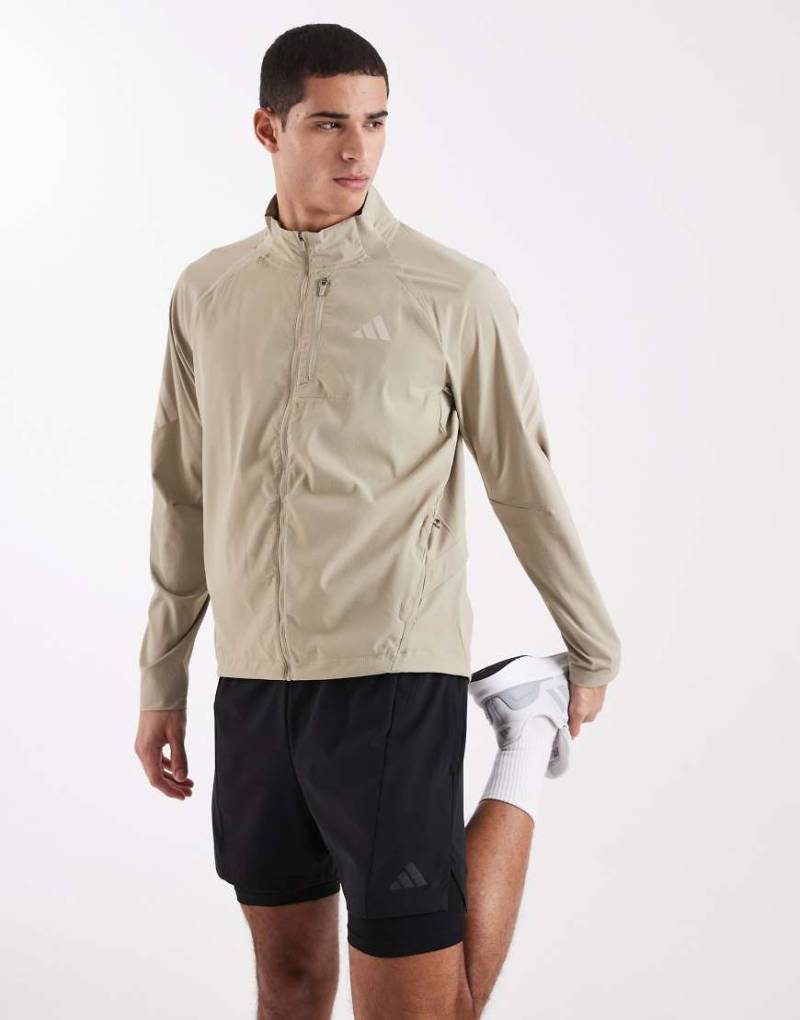 adidas Performance - Adi365 Formotion - Jacke in Wonder Cargo-Neutral von adidas performance