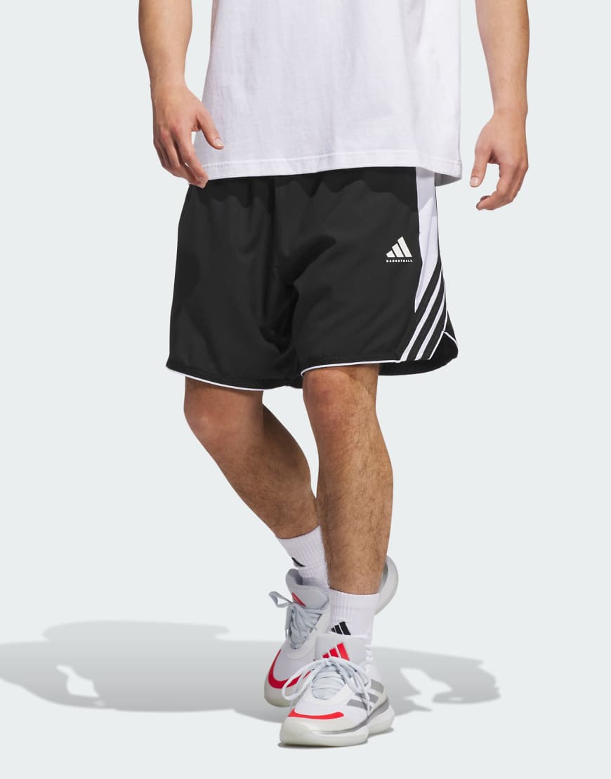 adidas Performance - Adidas Crazy Lite - Shorts in Schwarz/Weiß/Schwarz adidas Performance - Adidas Crazy Lite - Shorts in Schwarz/Weiß/Schwarz von adidas performance