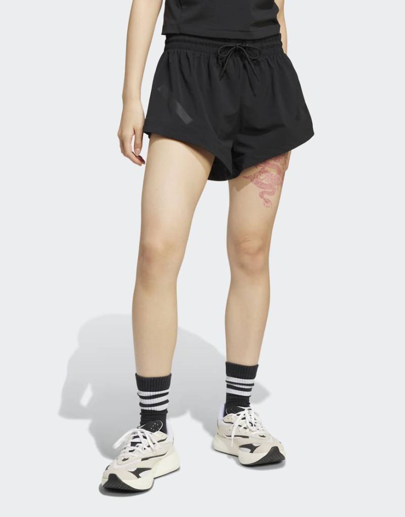 adidas Performance - Adidas Z. N.E. - Shorts aus Webstoff in Schwarz von adidas performance