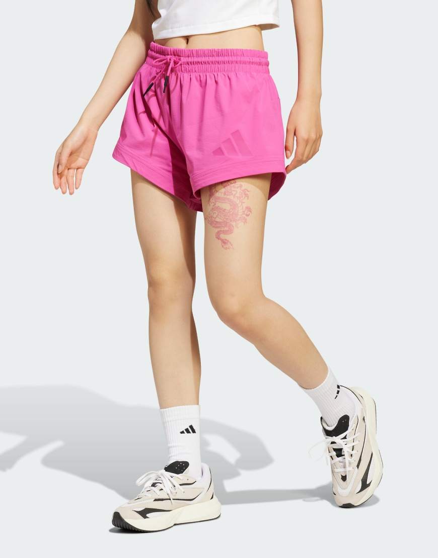 adidas Performance - Adidas Z. N.E. - Shorts aus Webstoff in Semi Lucid-Fuchsia-Rosa adidas Performance - Adidas Z. N.E. - Shorts aus Webstoff in Semi Lucid-Fuchsia-Rosa von adidas performance