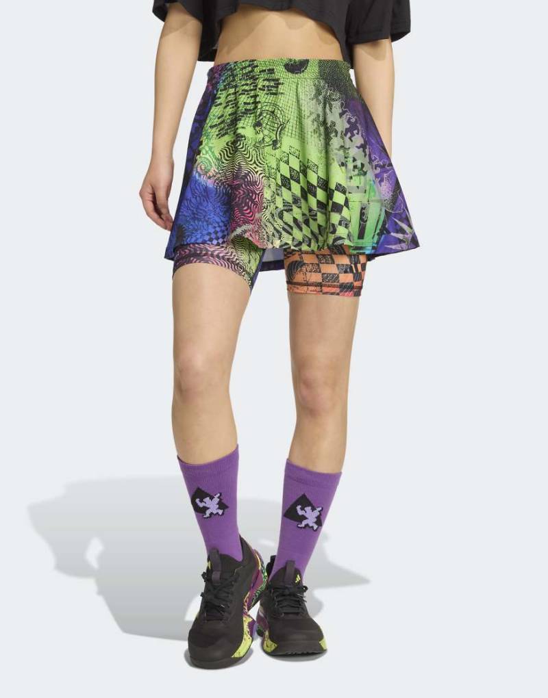 adidas Performance - Adidas x Jeremy Scott - Rock in Bunt/Semi Lucid Fuchsia von adidas performance
