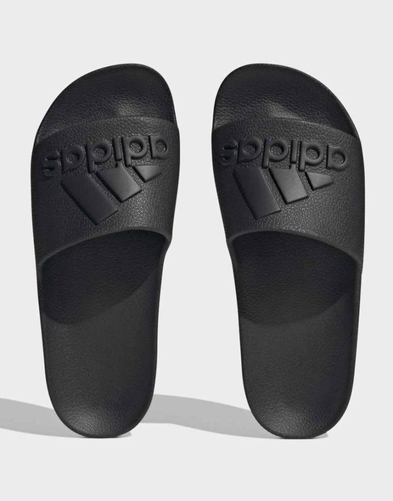 adidas Performance - Adilette Aqua - Slider in Core-Schwarz von adidas performance