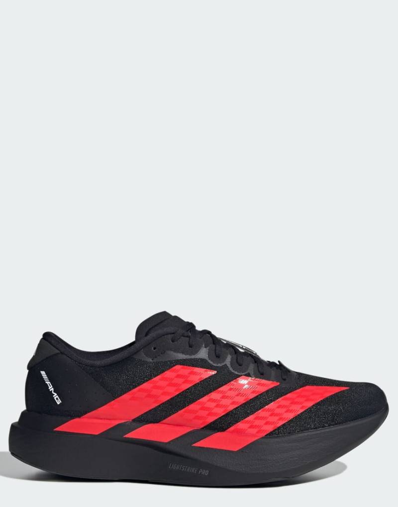 adidas Performance - Adizero Evo SL AMG - Schuhe in Core Black/Lucid Red/Cloud White-Schwarz von adidas performance