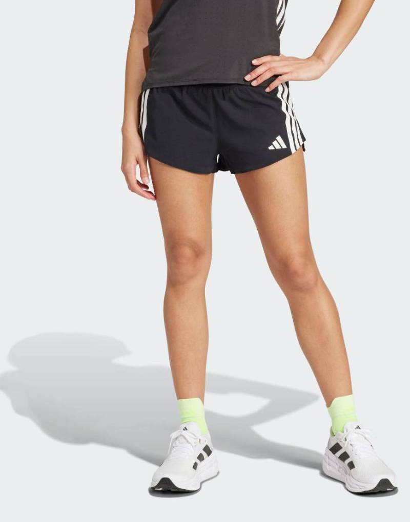 adidas Performance - Adizero - Lauf-Shorts in Schwarz mit Gel-Taschen von adidas performance