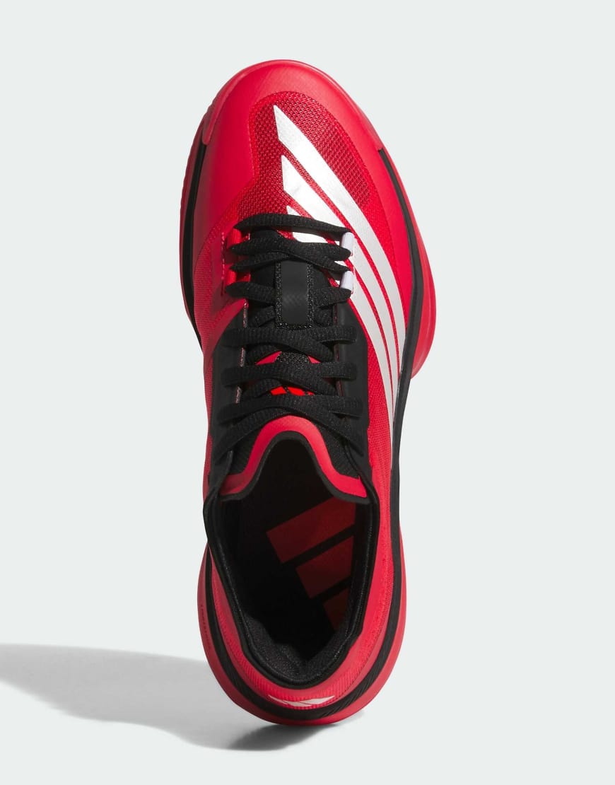 adidas Performance - Adizero Select 2.0 - Niedrige Sneaker in Ruby und Schwarz-Rot von adidas performance