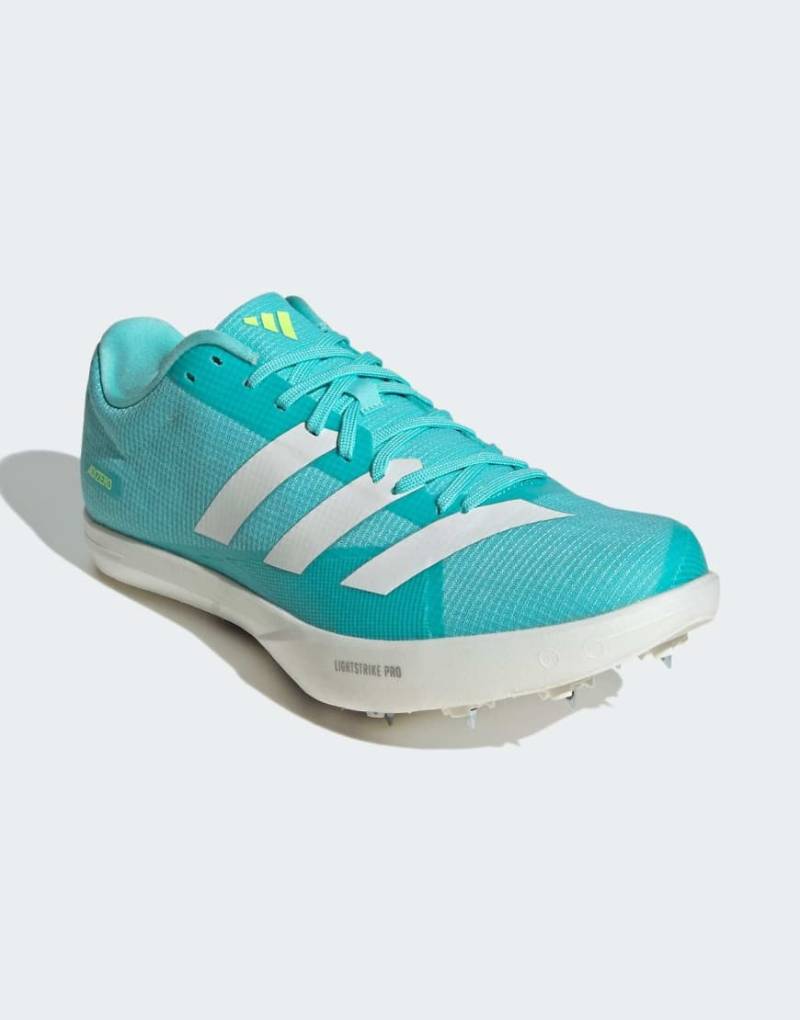adidas Performance - Adizero lj - Sportschuhe in Flash Aqua / Zero Metalic / Lu-Blau von adidas performance
