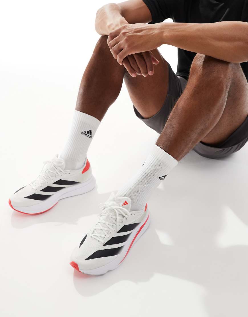 adidas Performance - Adizero sl 2 - Laufschuhe in Wolkenweiß/Core-Schwarz/Luc von adidas performance