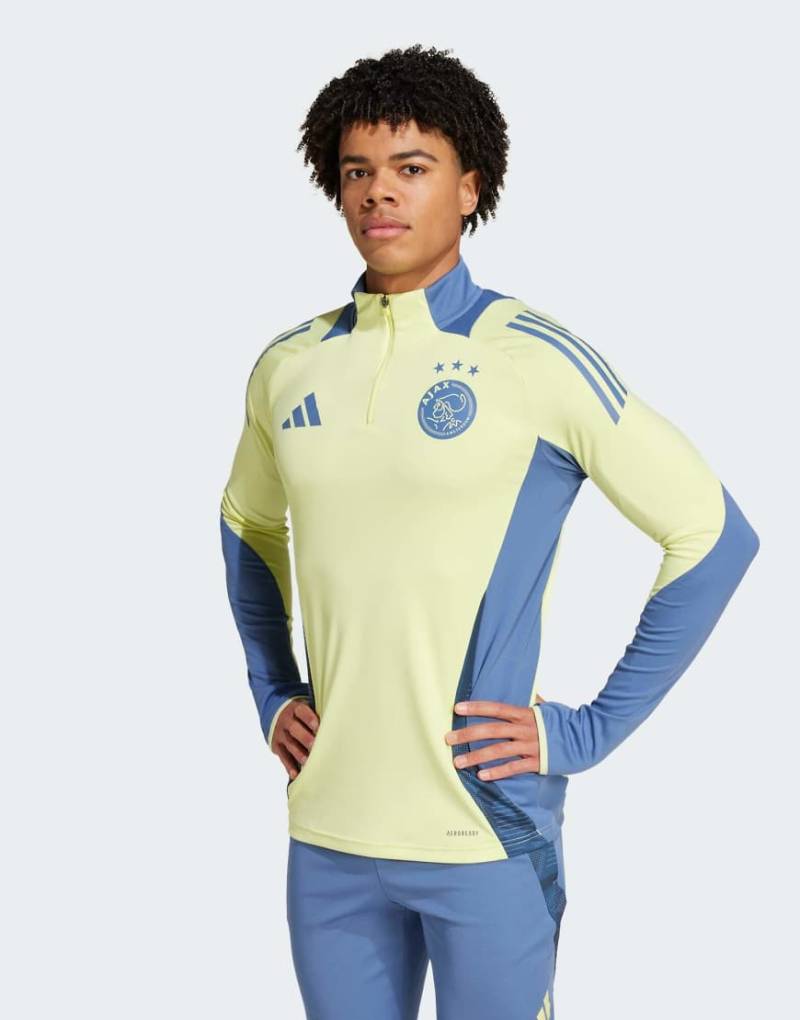 adidas Performance - Ajax Amsterdam Tiro 24 Competition - Trainingsoberteil in Pulse Yellow-Gelb von adidas performance