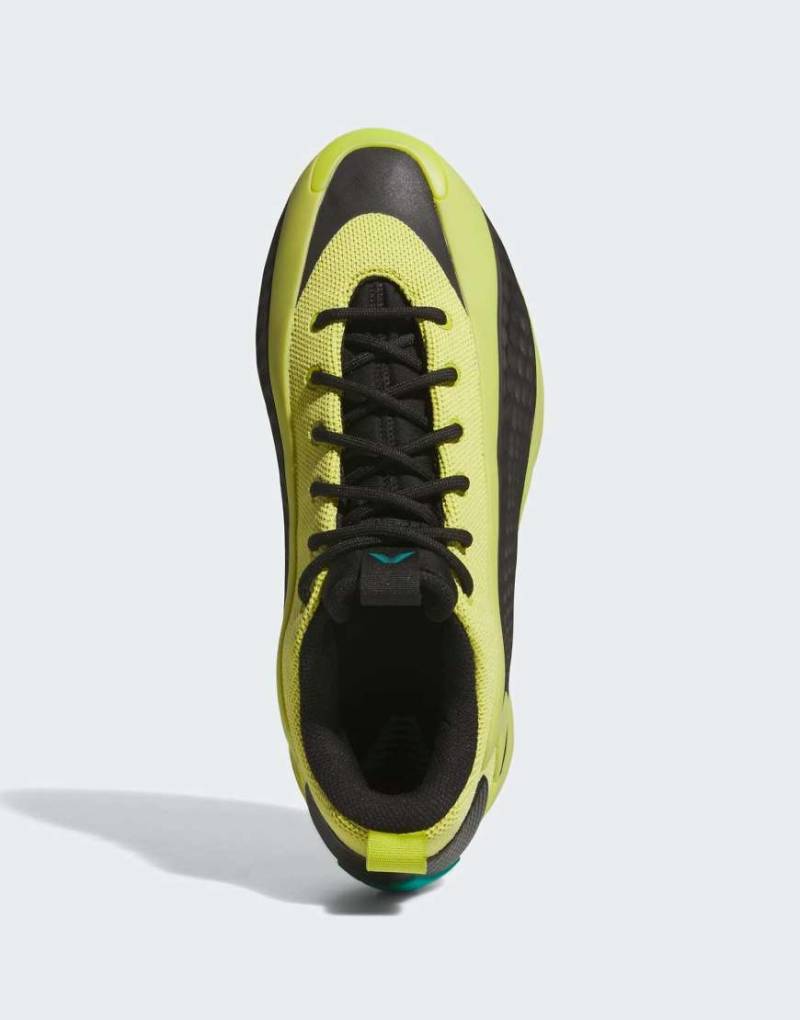 adidas Performance - Anthony Edwards 1 - Niedrige Basketball-Schuhe in Preloved Lime/Core-Schwarz-Grün von adidas performance