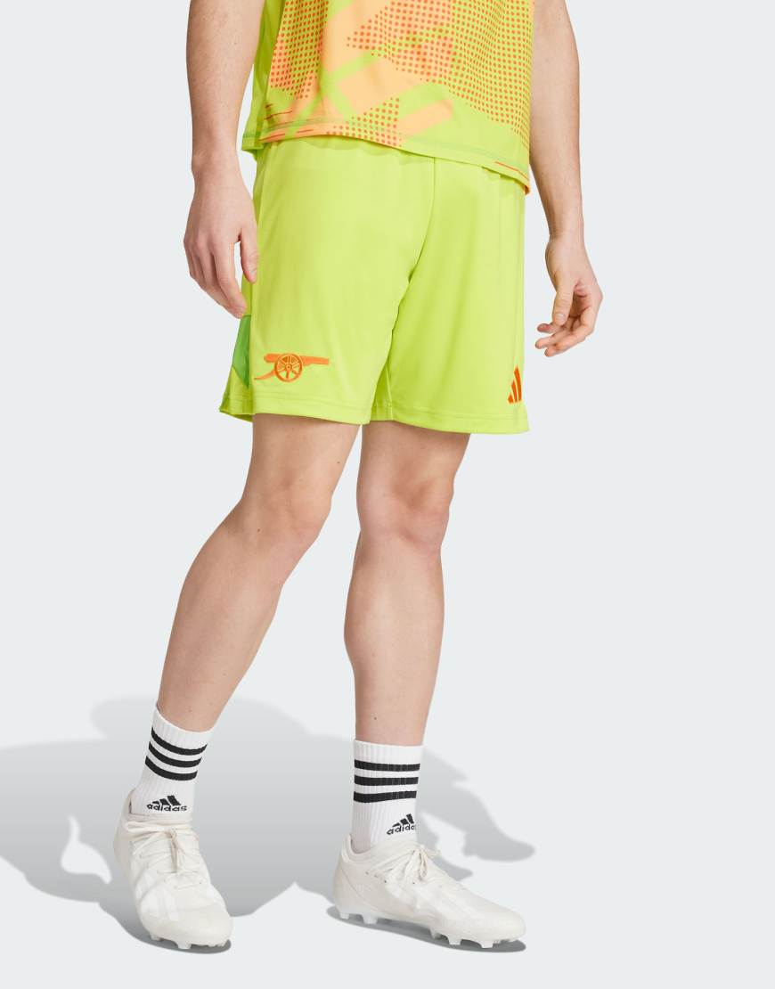 adidas Performance - Arsenal 24/25 - Torwartshorts in Semi Solar Yellow-Gelb von adidas performance