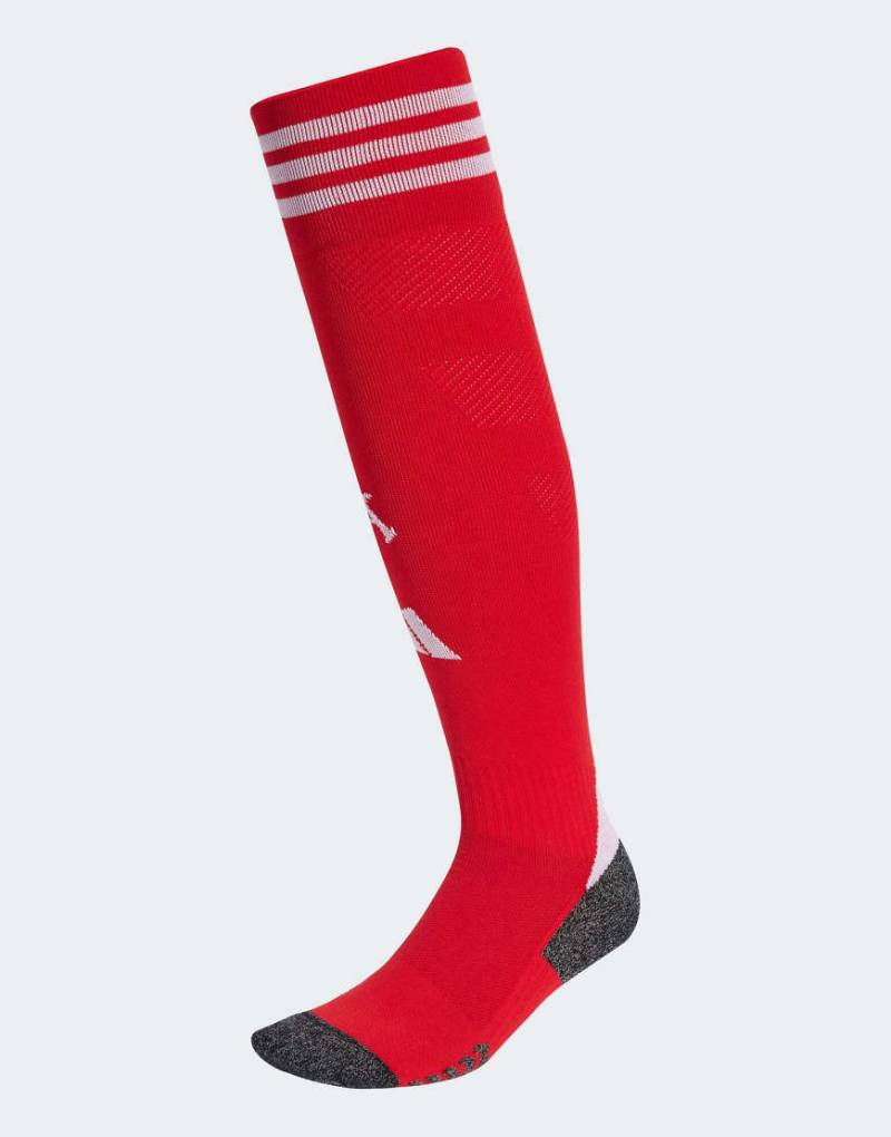 adidas Performance - Arsenal 25/26 - Heimspiel-Socken in Better Scarlet/Weiß-Rot adidas Performance - Arsenal 25/26 - Heimspiel-Socken in Better Scarlet/Weiß-Rot von adidas performance