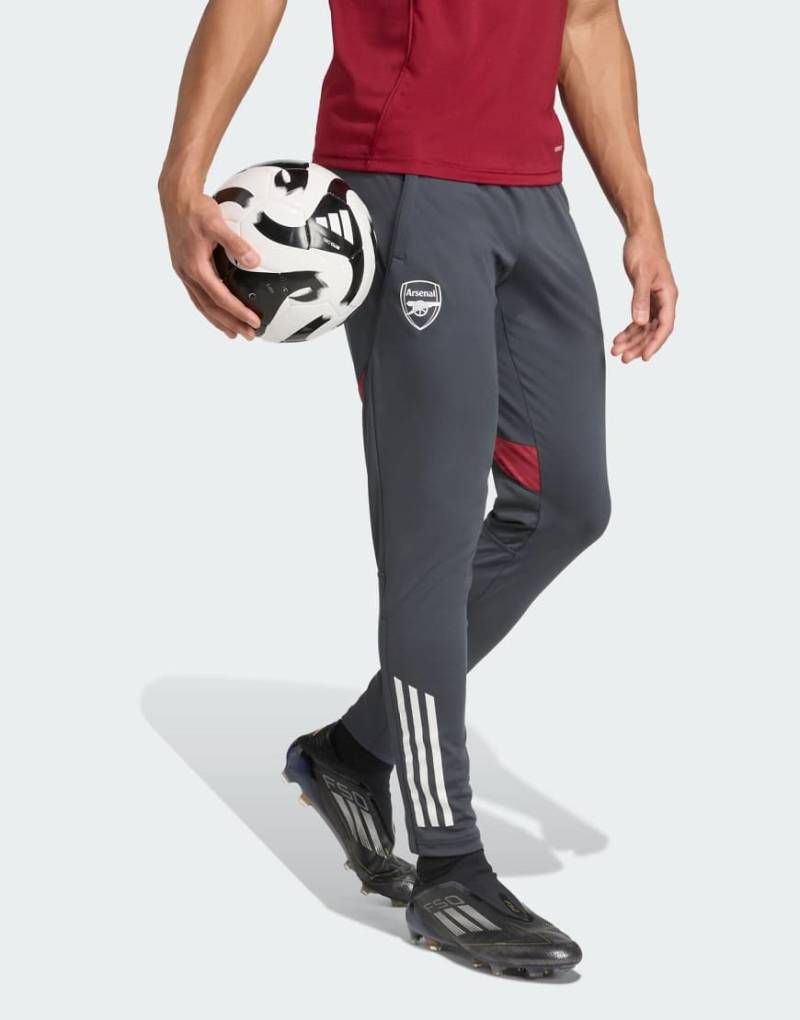 adidas Performance - Arsenal Tiro 25 Competition - Trainingshose in Team Coll Burgundy 2-Grau von adidas performance