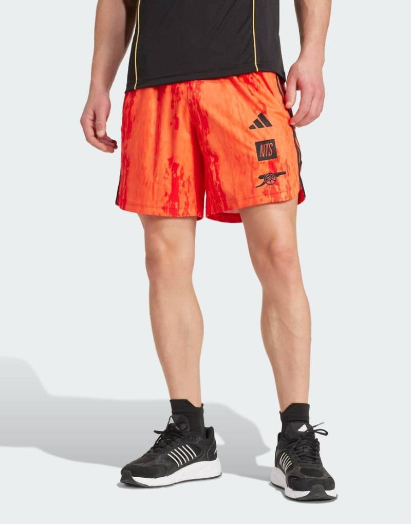 adidas Performance - Arsenal x NTS UBP - Shorts in Unity Orange / Active Red von adidas performance