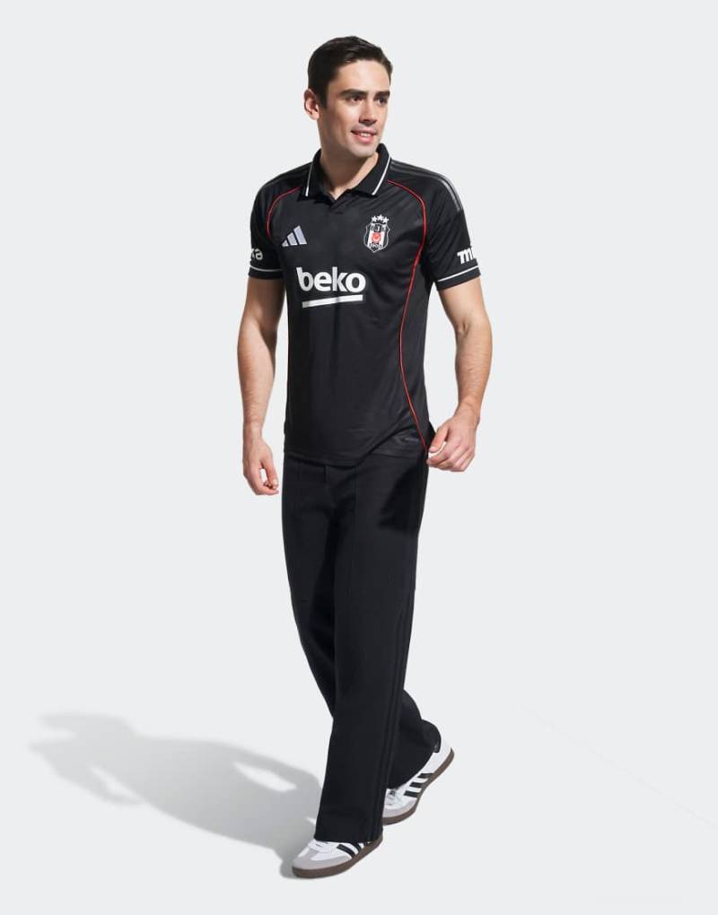 adidas Performance - Beşiktaş jk 25/26 - Ausweichtrikot in Schwarz von adidas performance