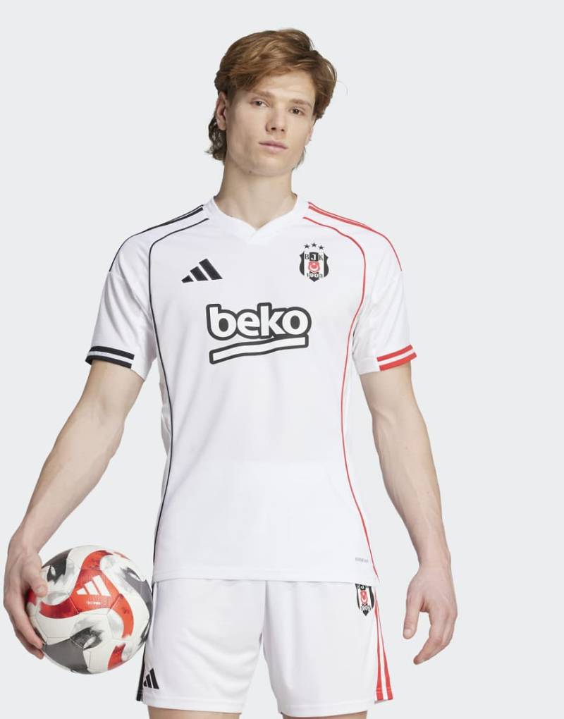 adidas Performance - Beşiktaş jk 25/26 - Heimtrikot in Weiß von adidas performance