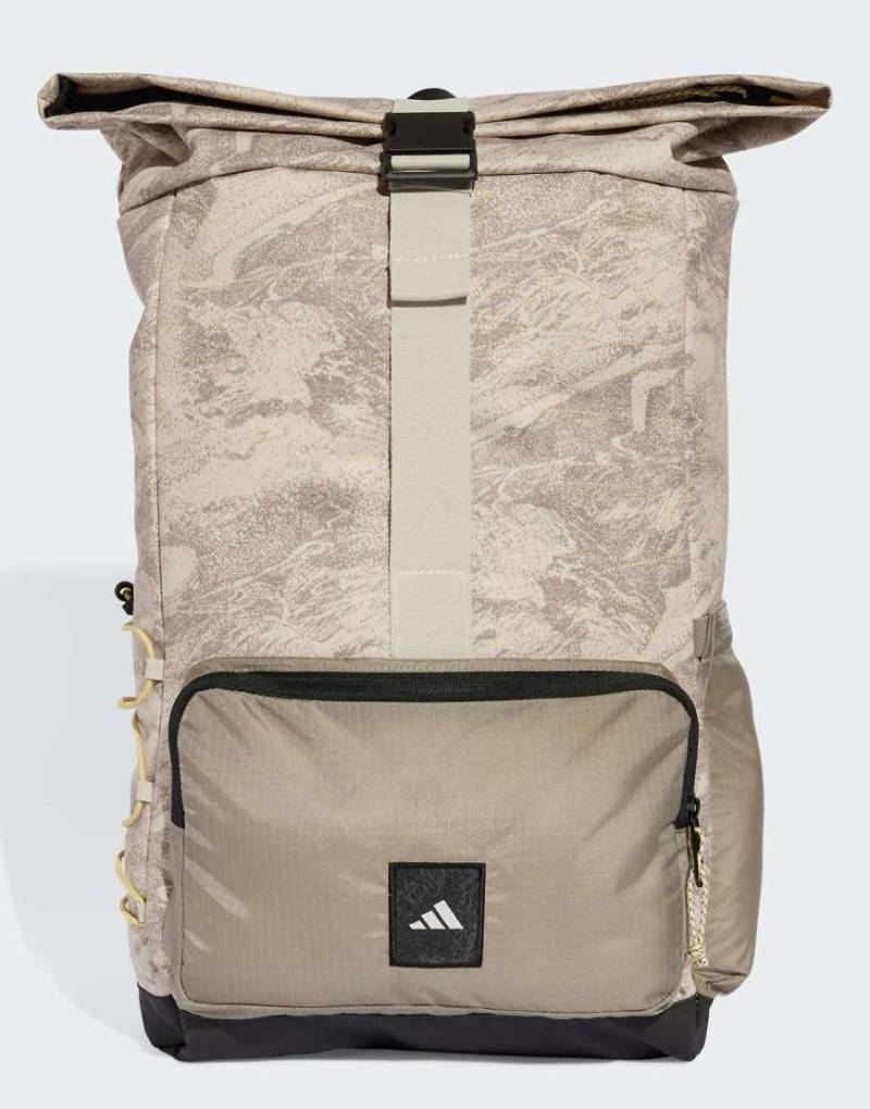 adidas Performance - Cityexplorer - Rucksack in Beige / Putty Beige / Weiß-Neutral von adidas performance