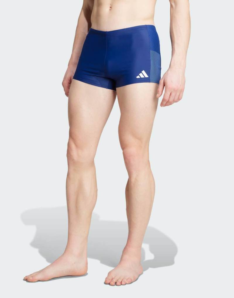 adidas Performance - Colorblock - Badeshorts in Dunkelblau von adidas performance