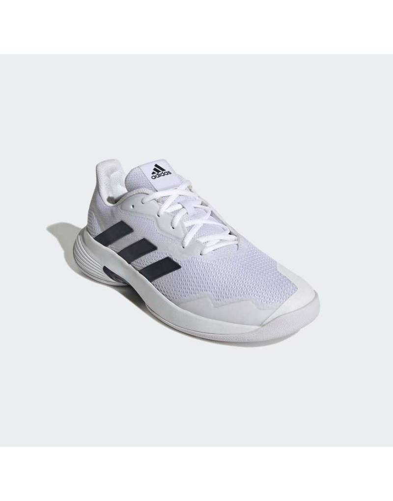 adidas Performance - Courtjam Control - Tennisschuhe in Wolkenweiß/Team-Marineblau/ von adidas performance